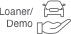 Loaner/demo Logo